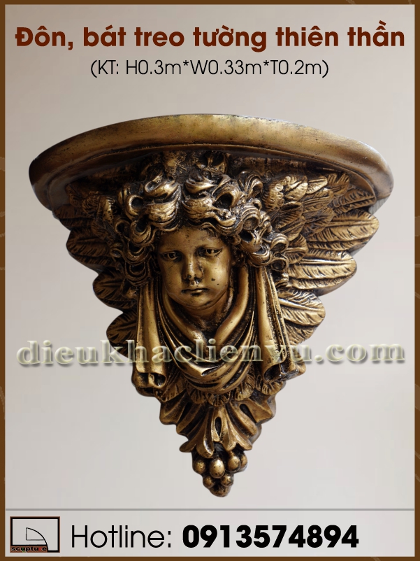 Đôn, bát treo tường thiên thần